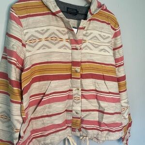 Pendleton Striped Hooded Jacket